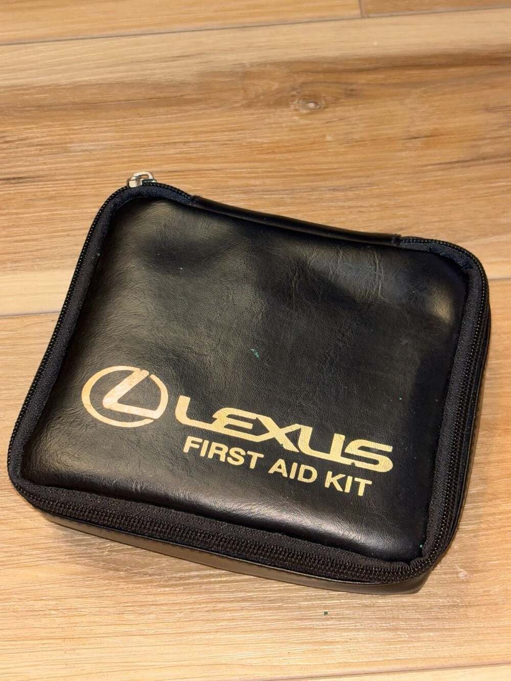 Genuine Lexus OEM First Aid Kit in Black Leather Case